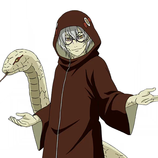 Chân dung Kabuto Yakushi (Orochimaru)