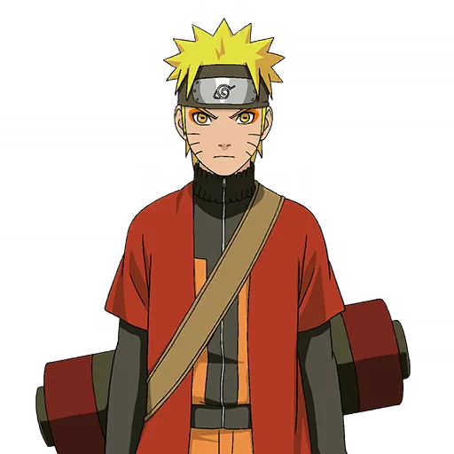 Chân dung Naruto (Chế độ Tiên Nhân)