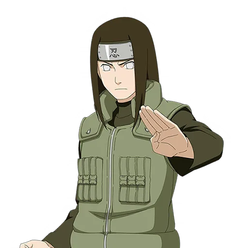 Chân dung Neji Hyuga (Đại Chiến Ninja)