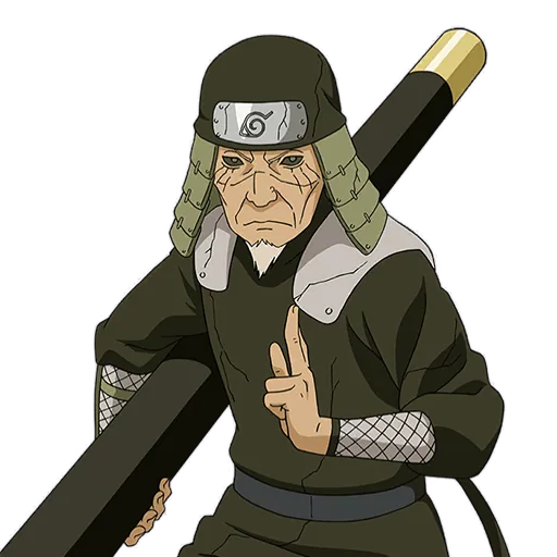 Chân dung Hiruzen Sarutobi (Uế Thổ Chuyển Sinh)