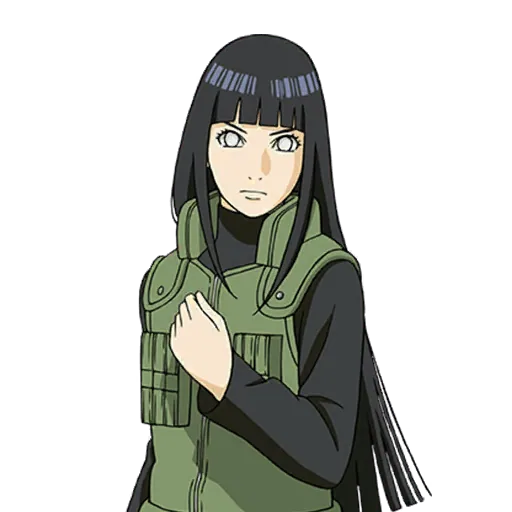 Chân dung Hinata Hyuga (Đại Chiến Ninja)